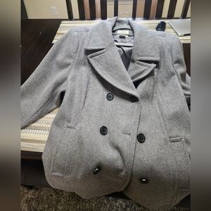 St. Johns Bay grey button coat